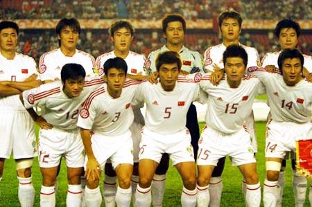 中国足球对伊拉克